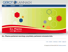 Tablet Screenshot of gl-pharma.pl